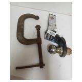 Large Clamp,  3.25 Drop Tow Hitch