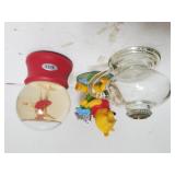 Globe, Winnie The Pooh, Lamp Base