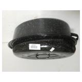 Black Speckled Roasting Pan