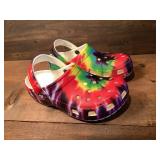 Tie Dye Crocs Size 5