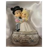 Precious Moments Porcelain Bisque Figurines Walt