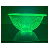 Green Depression Uranium Mixing Bowl
