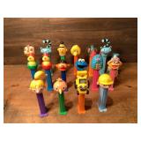 Large Lot of Pez Dispensers