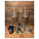 Dallas Cowboys Beer Glasses, Tumbler, & Shot