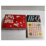 Vintage Spill And Spell  And Hi Q Games
