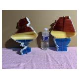 2 Spiral Wind Chimes