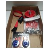 Pet Electric Collar, Master Lock & More