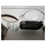 Assorted Shot Glasses,  Hall Dish & More