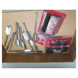 Drill Bits, Master Lock, Utility Blades