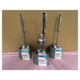 3 Corner Saver Bowl Brush & Holder New