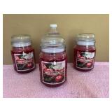 3 Apple Cinnamon Candles, New