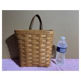 1994 Longaberger Vintage Tall Key Basket With