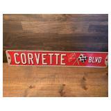Corvette Boulevard Sign