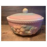 Vintage USA Pottery Covered Casserole Dish