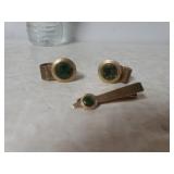 Mens Jewelry Lot - Tie Clip & Cufflinks