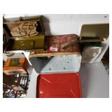 Vintage Container/basket With Contents