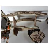 Vintage Wooden Rocking Horse
