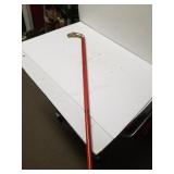 Brass Like Horse Head Cane