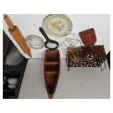 Flasks, Decorative Patriotic Boat & More