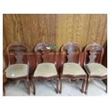 4 Antique Dining Chairs