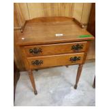 Ethan Allen Maple And Birch End Table