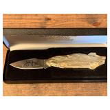 John Force Commemorative Knife by Action Racing
