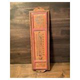 Vintage Thermometer Greens Mobile Feed Service