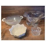 Glass Lot Including Lenox & Anchor Hocking