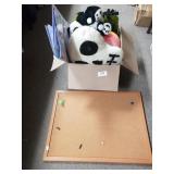 Post It Board, Stuffed Items & More