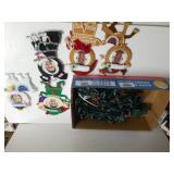 Christmas Lights, Felt Frames