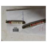 2 Antique Pencils