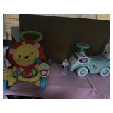 Fisher Price Walking Toy & Frozen Car, they both