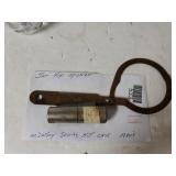 Antique Jar Top Opener And Military Sewing Kit