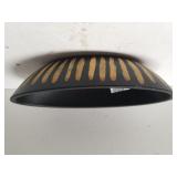 Decorative Wooden Oval Bowl