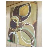 Green Circle Inspired Painting