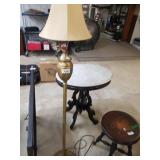 Brass Like Floor Lamp
