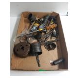 Assorted Drill Bits & Other Items