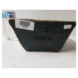 1/2 Peck Measuring Wooden Bowl