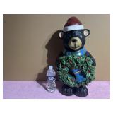 Forest Black Christmas Bear