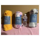 3 New Fleece Throws