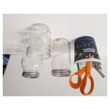 Ball Mason Jars, Scissors & More