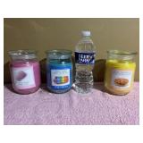 3 New Scented Candles