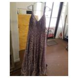 Lavender Colored Sz 9 Gown