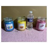 3 New Scented Candles