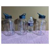 3 New Large Water Bottle Jugs