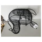 Vintage Wire Egg Basket