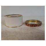 (2) Ladies Bangle Bracelets