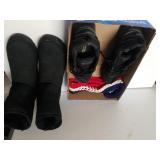 UGG Black Boots, Sketcher Shoes Sz 10