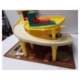 Vintage Fisher Price Parking Ramp 1970s