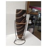 Decorative Striped Vase